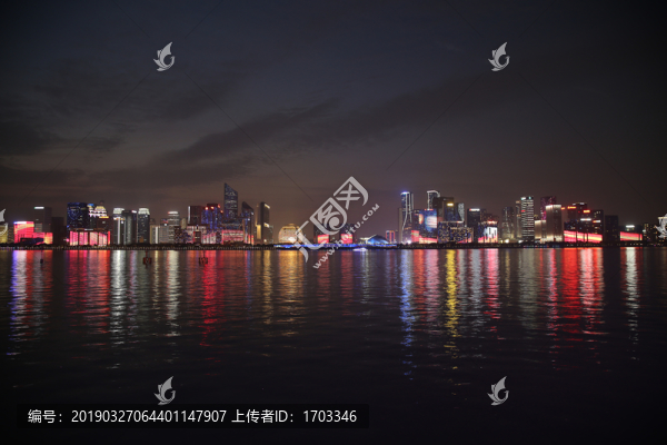 杭州錢江新城燈光秀