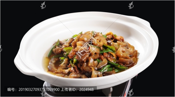 青椒炒遼參