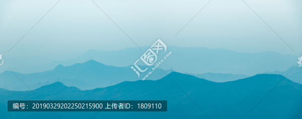 水墨山背景
