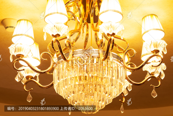 酒店餐廳大型吊頂燈