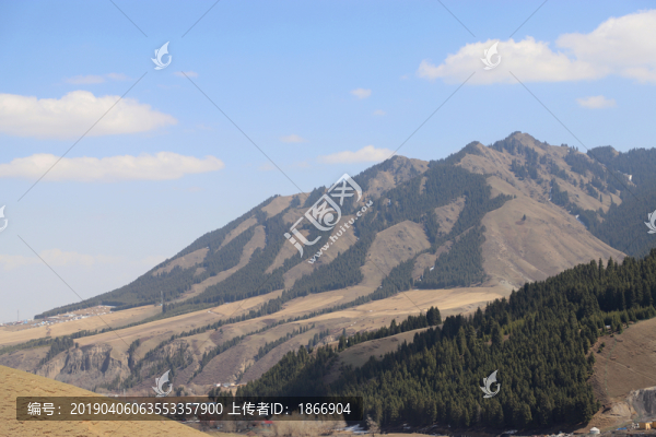 新疆天山美麗景色