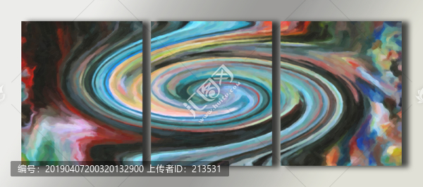 三聯(lián)拼套畫拼畫套畫