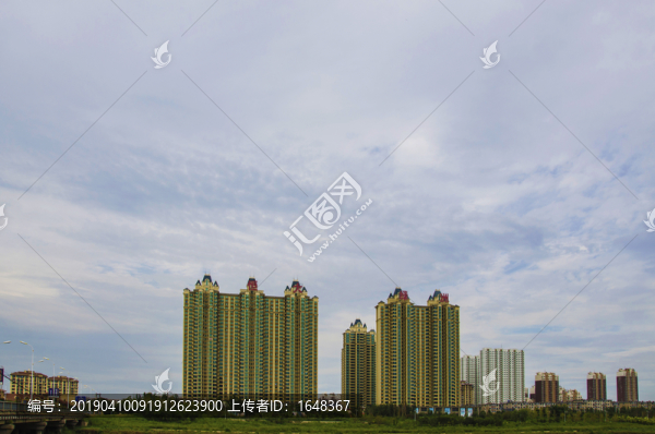 鞍山恒大綠洲高層住宅建筑群