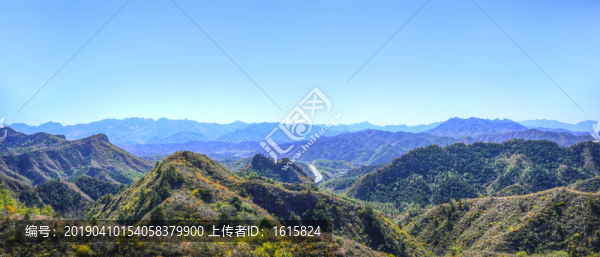 燕山山脈全景大畫幅