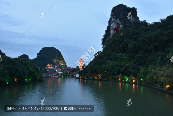桂林木龍湖