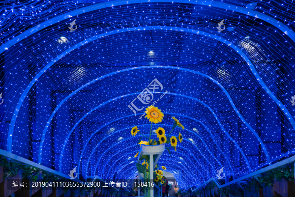 浪漫的霓虹燈素材