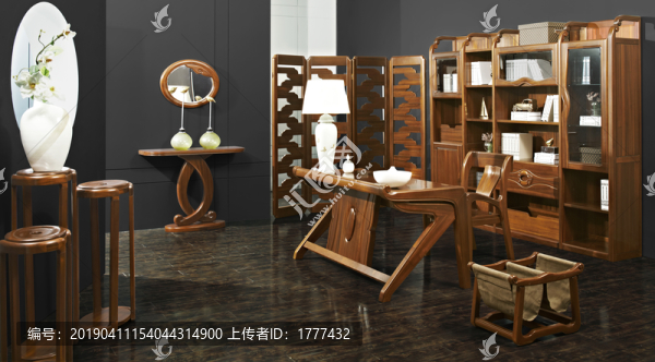 新中式書房家具