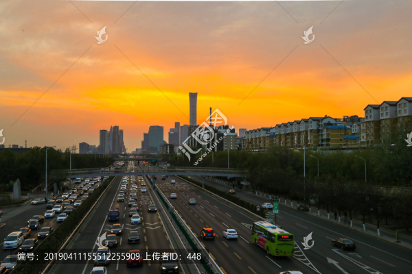 北京風(fēng)光北京夕陽(yáng)