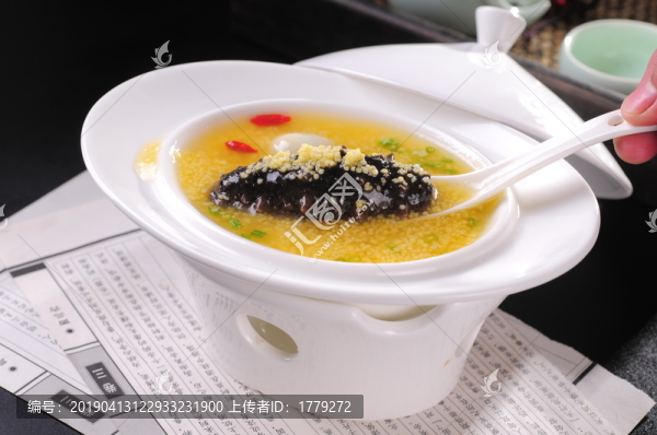 小米燉遼參