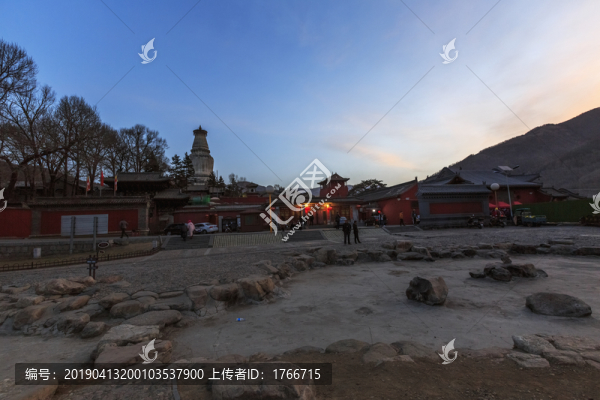 中國山西五臺山風光