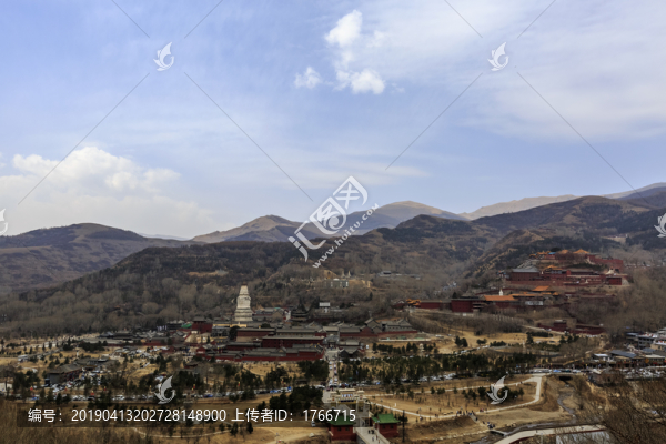 中國山西五臺(tái)山風(fēng)光