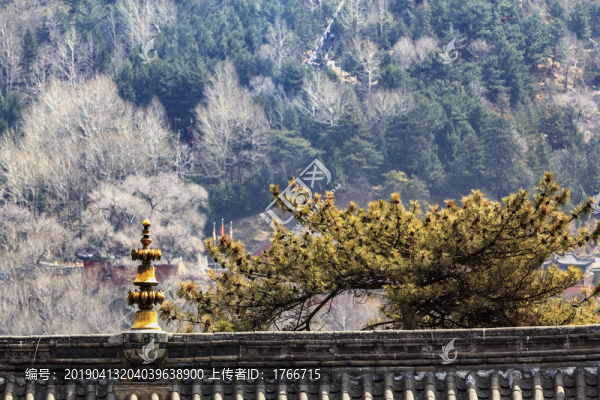 中國山西五臺山風光