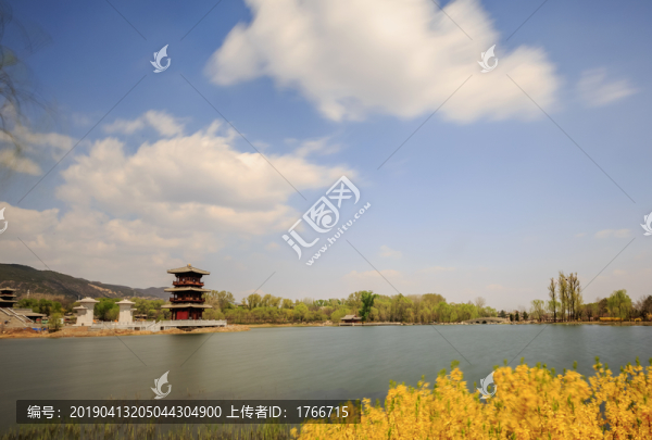 山西太原晉文公祠風(fēng)光