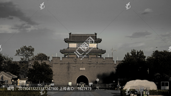 宛平城老照片