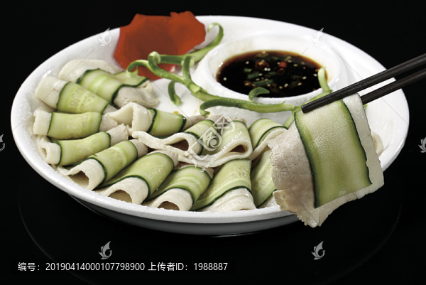 青瓜白肉