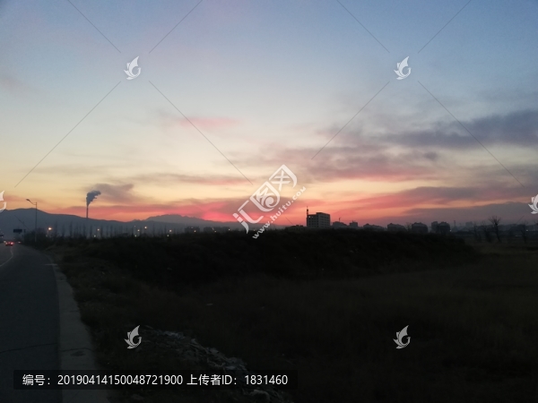 夜景鄉(xiāng)村