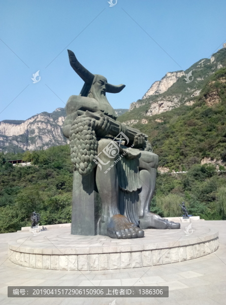 神農雕塑