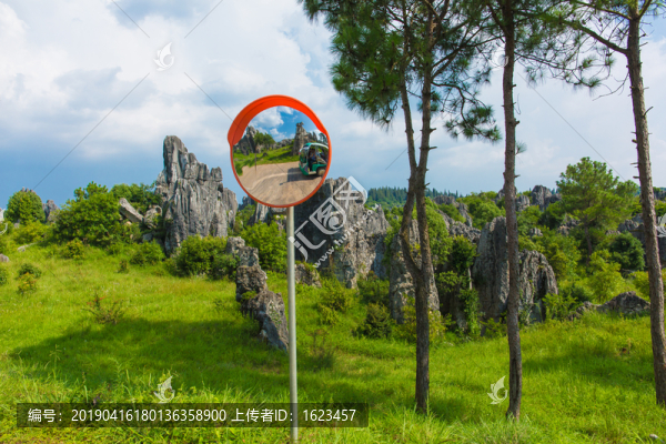 昆明石林景區(qū)的奇石