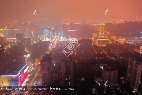 西安城市夜景