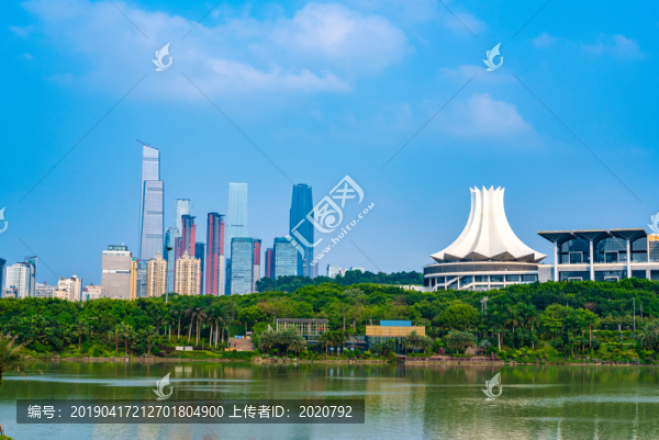 南寧埌東民歌湖商業(yè)中心建筑群
