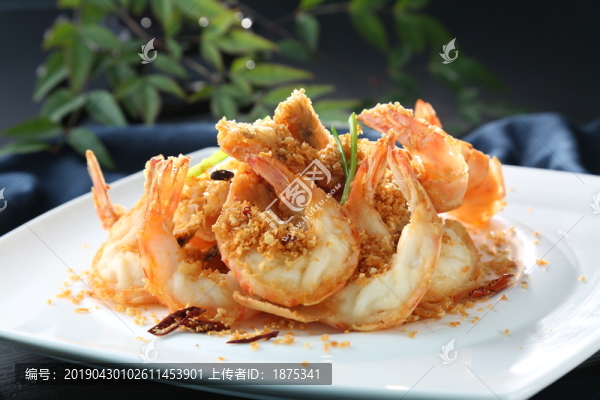 蒜香大蝦