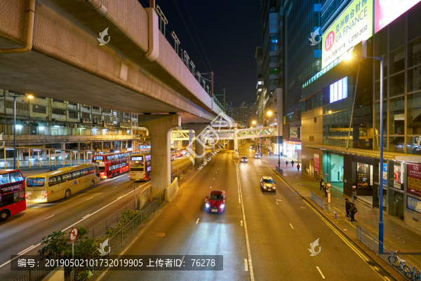 香港城市夜景