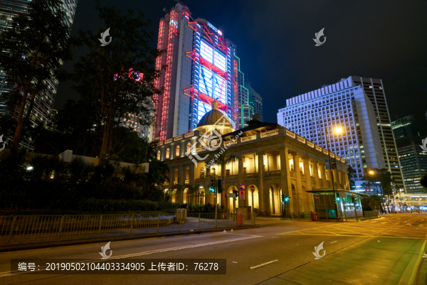 香港城市夜景