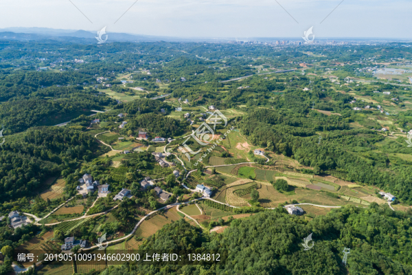 田園風(fēng)光航拍
