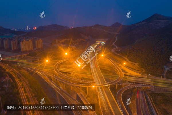 航拍濟(jì)南搬到井立交橋68