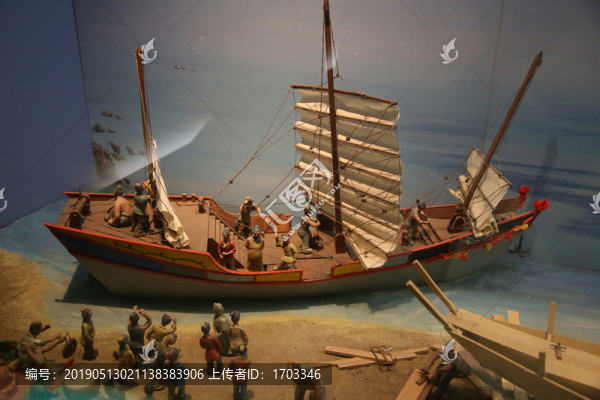 古代造船場(chǎng)景