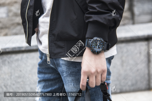 手表手模