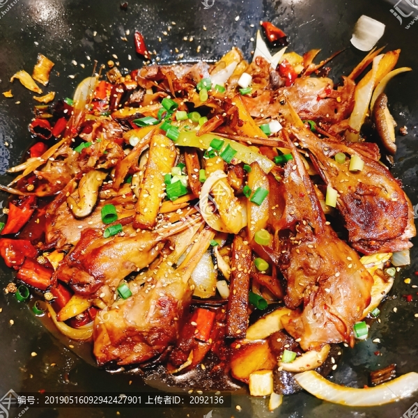 香辣鴨頭