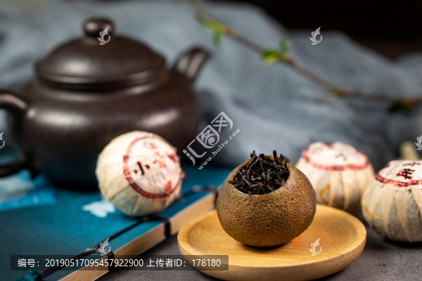 小青柑普洱茶