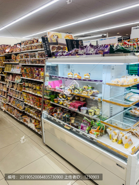 超市進(jìn)口食品貨架