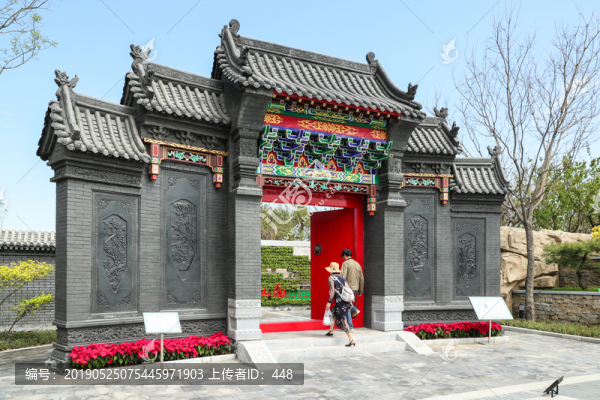 北京世園會山西園門樓