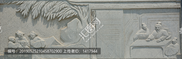 孔子圣跡圖化行中都