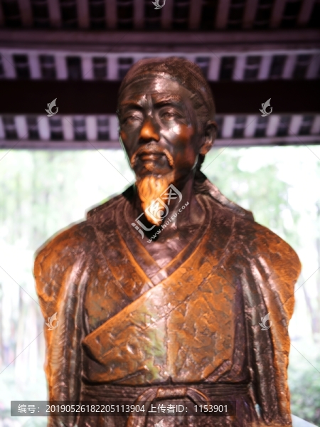 杜甫銅像