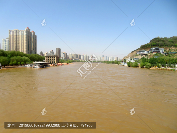 蘭州黃河景色