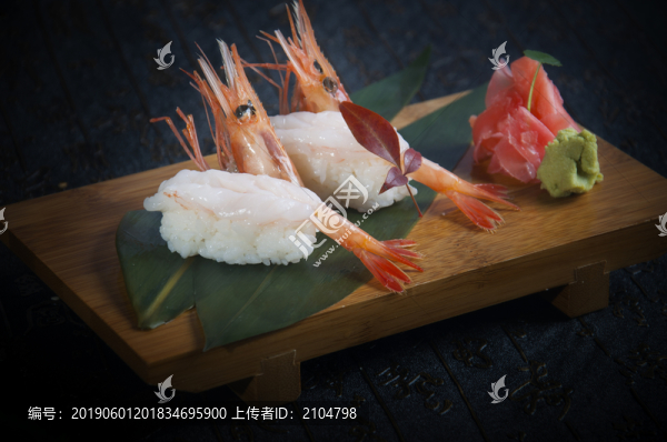 甜蝦壽司