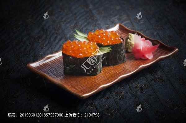 三文魚籽壽司