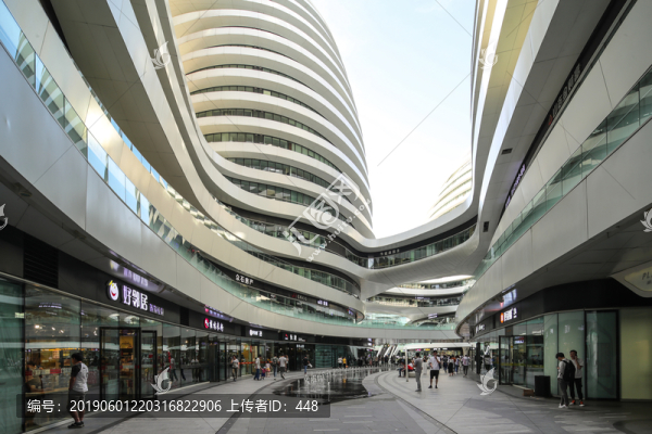 現(xiàn)代建筑銀河SOHO