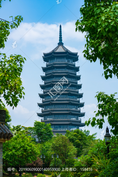 南寧五象湖五象塔
