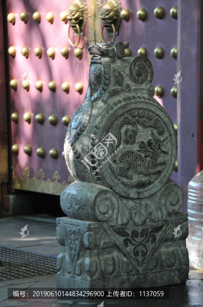 老北京門墩