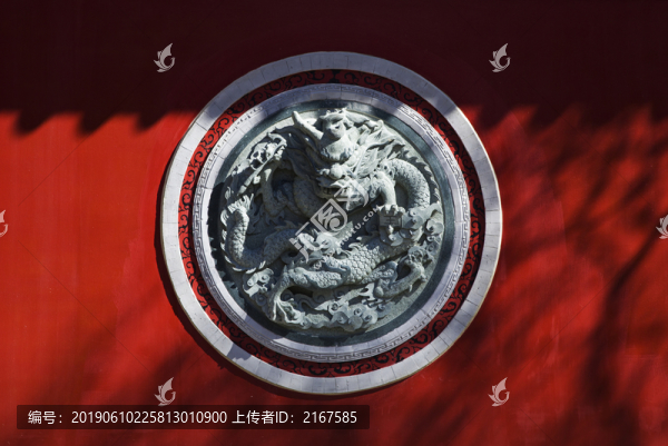 古建細(xì)節(jié)龍
