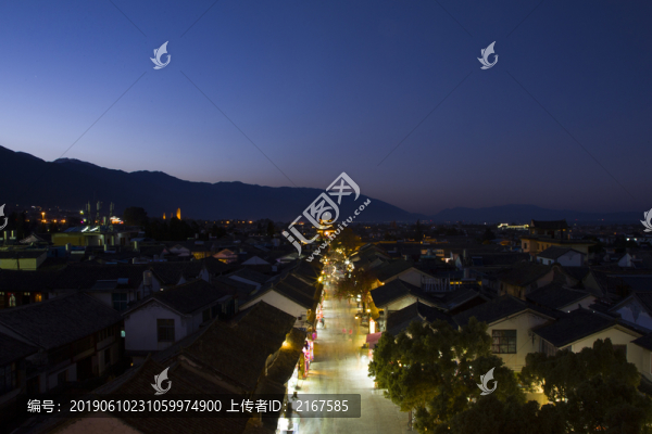 大理夜景