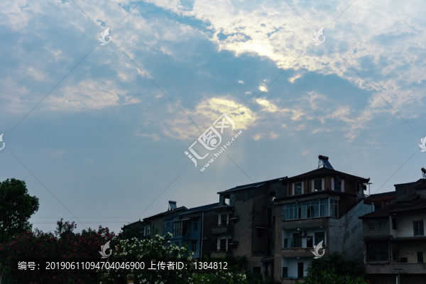 朝霞素材