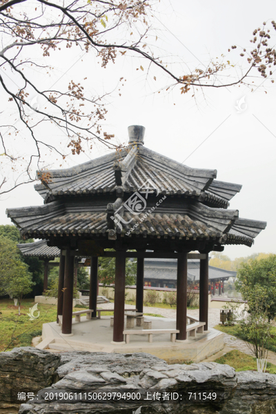 三國城仿古亭