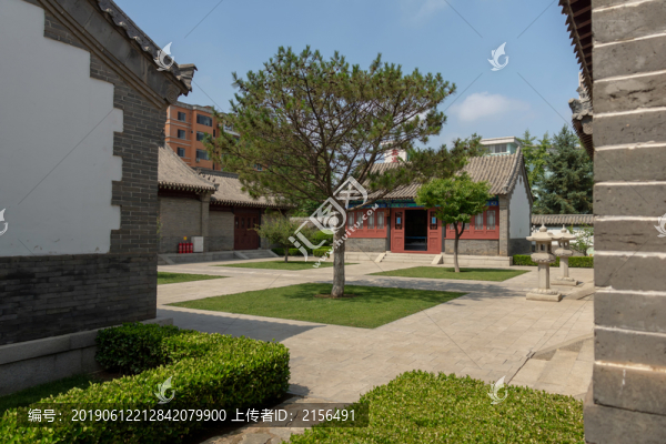中式建筑庭院