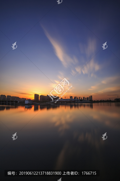 中國山西太原晉陽湖公園風(fēng)光