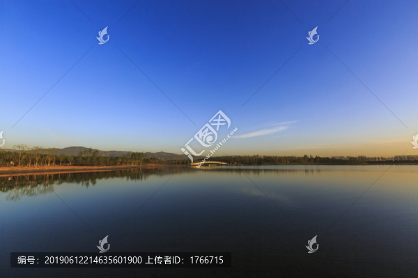 中國(guó)山西太原晉陽(yáng)湖公園風(fēng)光